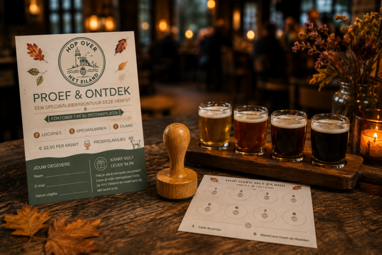 Hop over het eiland — Uitgaan op Vlieland