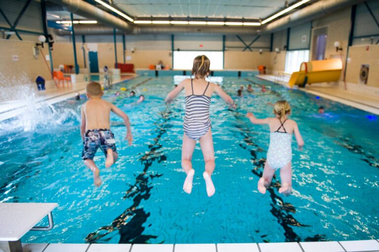 Even lekker zwemmen? — sport op Vlieland